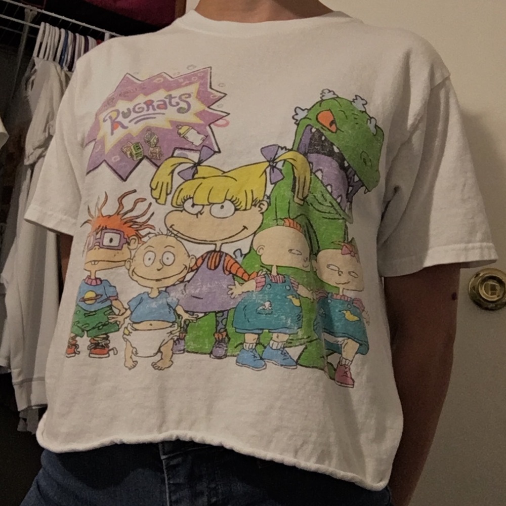 Rugrats cropped tee